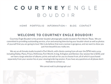 Tablet Screenshot of courtney-engle.com